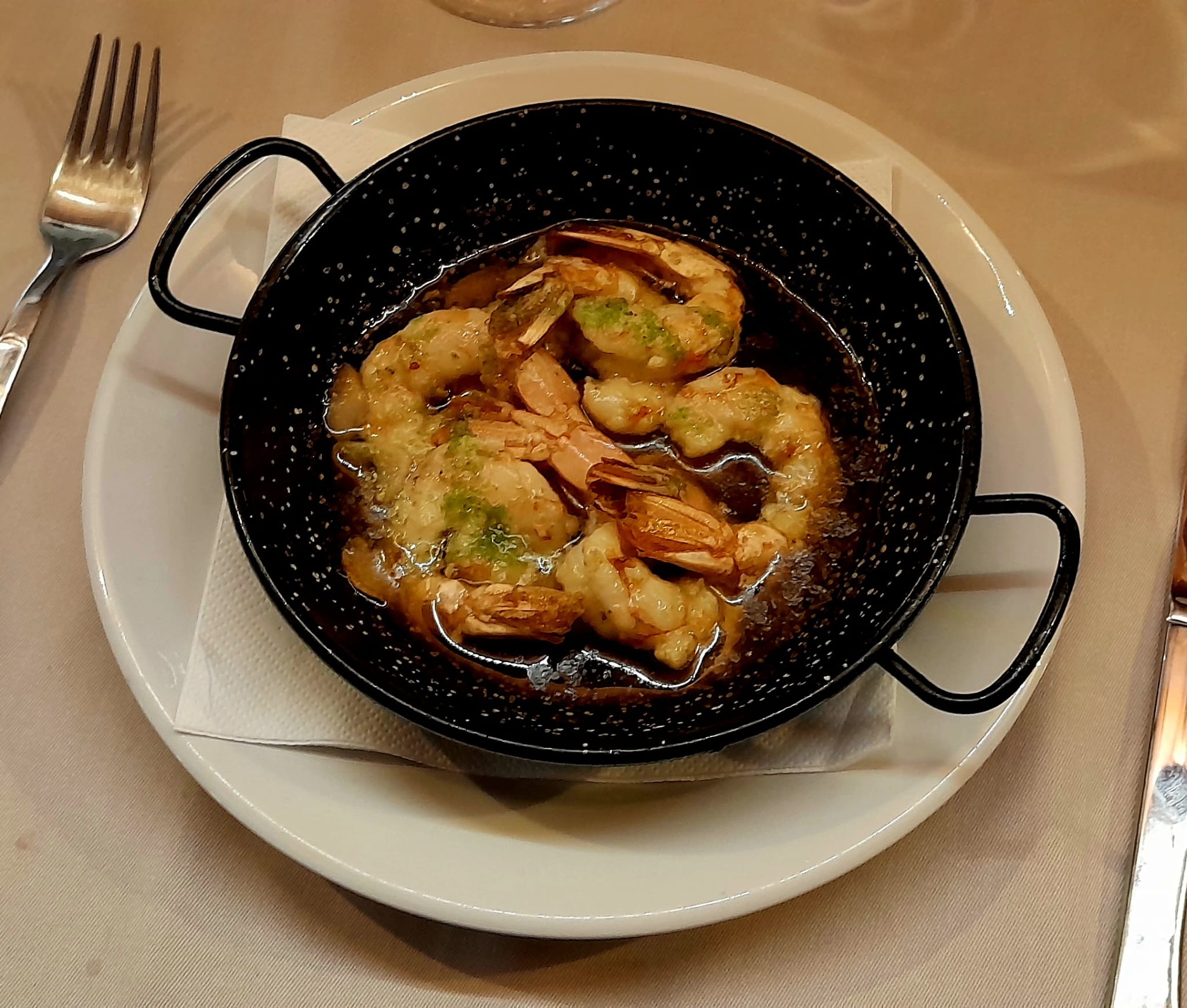GAMBONES AL AJILLO en Matalafer