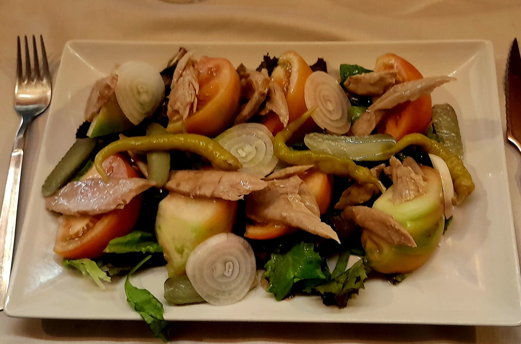 ENSALADA DE GAJOS DE TOMATE en Matalafer