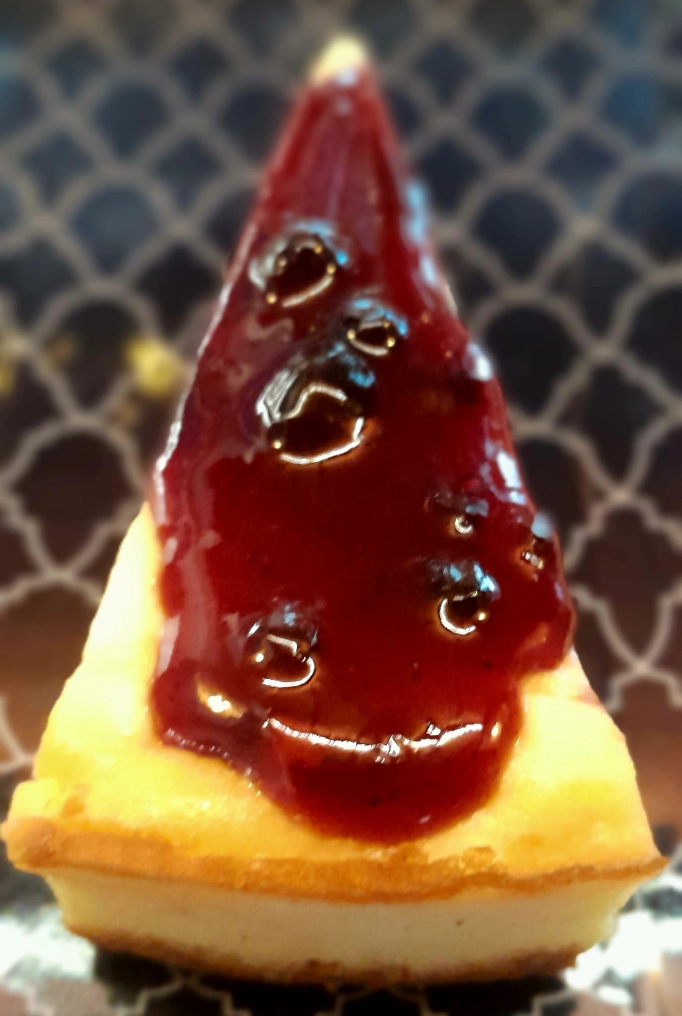 TARTA DE QUESO CON ÁRANDANOS en Matalafer