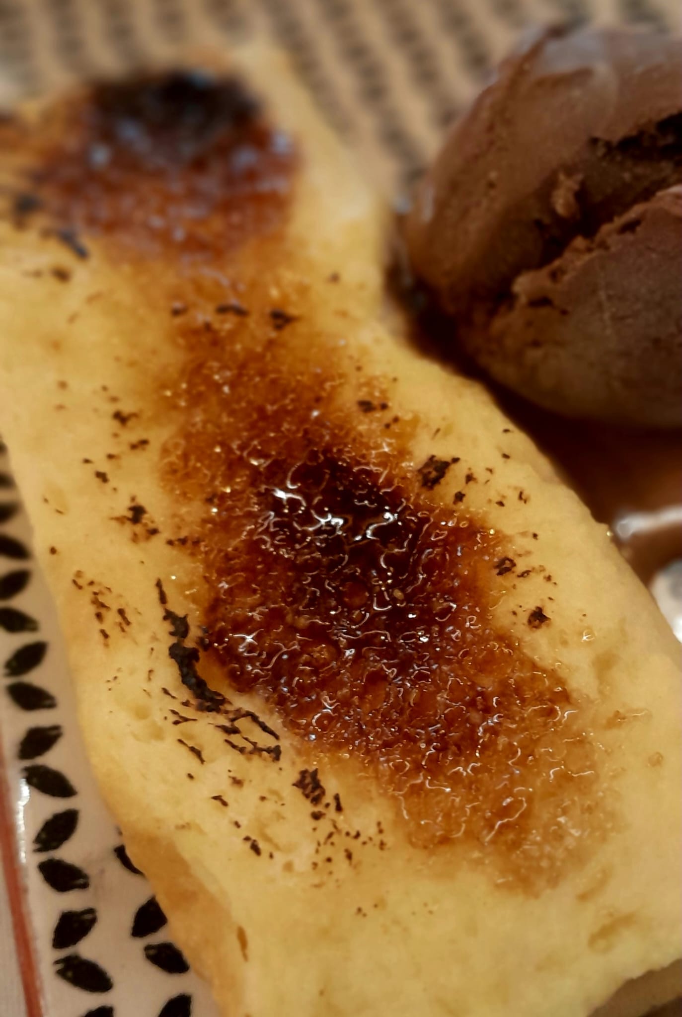 TORRIJA CON HELADO en Matalafer